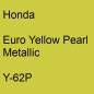 Preview: Honda, Euro Yellow Pearl Metallic, Y-62P.